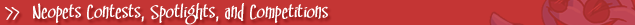 Neopets Contests, Spotlights, and Competitions