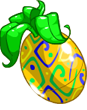 Yellow Swirly Negg