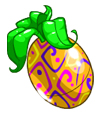 Orange Swirly Negg