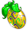 Yellow Swirly Negg