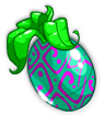Green Swirly Negg