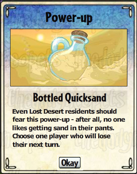 Bottled Quicksand Card